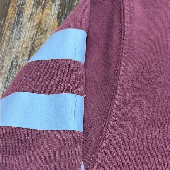 Ford Maroon Crewneck Sweatshirt with Light Blue 'Bronco 66' - Picture 6 of 9
